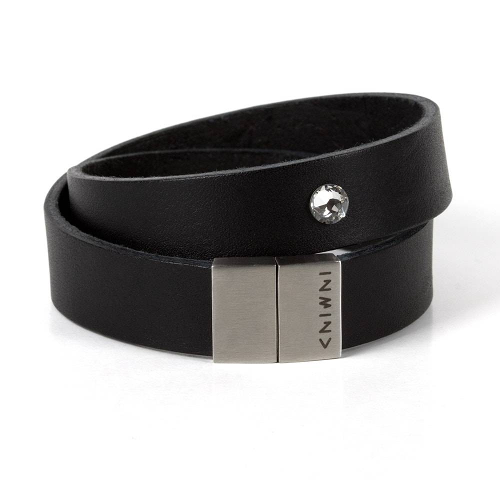 Womens Leather Bracelets Magnetic Clasp Imitated Genuine Leather